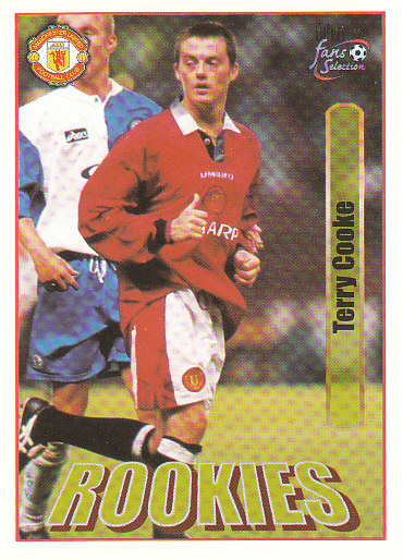 Terry Cooke Manchester United 1997/98 Futera Fans' Selection #38